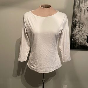 Crazy comfortable 3/4 sleeve top!